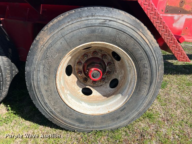 image for item DS2848 1998 Custom  oilfield trailer