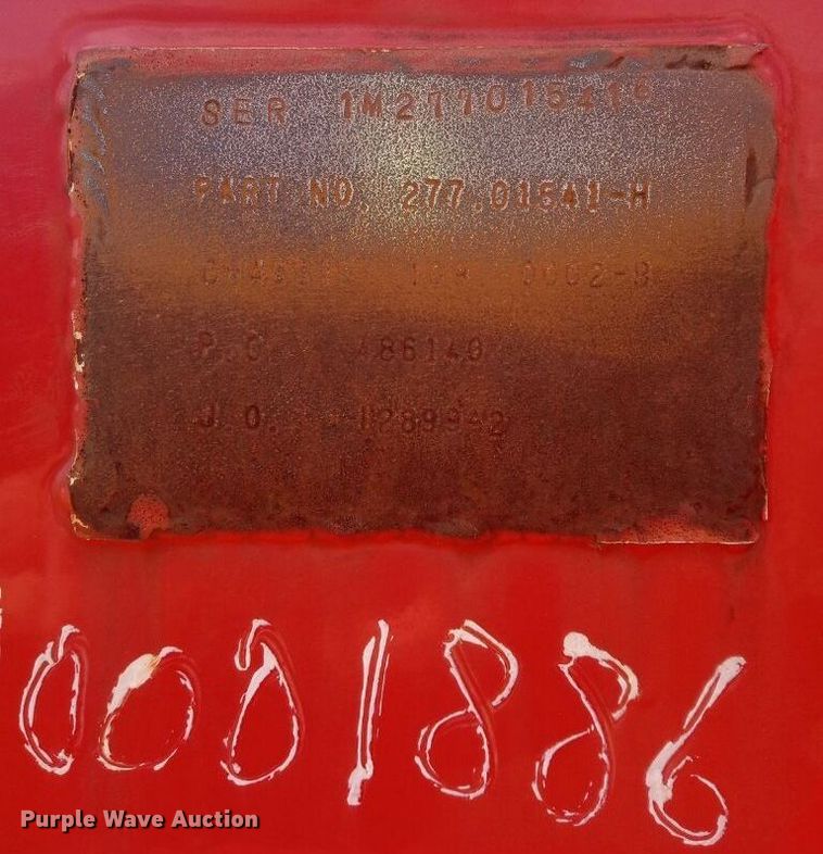 image for item DS2848 1998 Custom  oilfield trailer