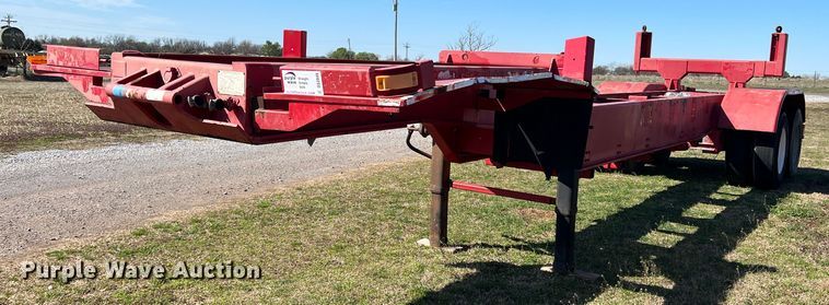 image for item DS2849 2000 Custom  oilfield trailer