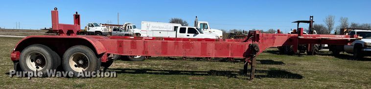 image for item DS2849 2000 Custom  oilfield trailer