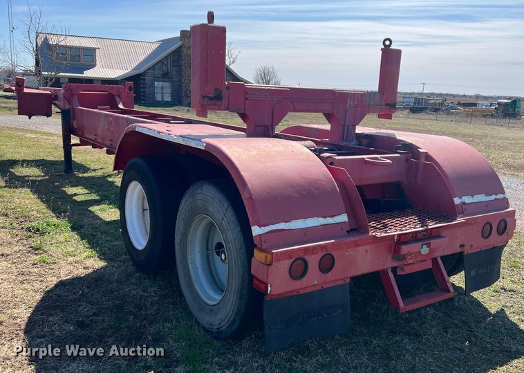 image for item DS2849 2000 Custom  oilfield trailer