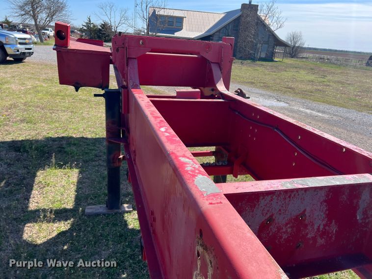 image for item DS2849 2000 Custom  oilfield trailer