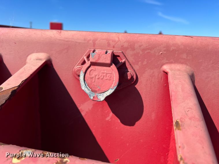 image for item DS2849 2000 Custom  oilfield trailer