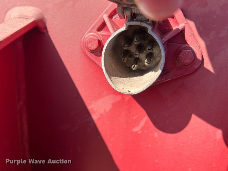 image for item DS2849 2000 Custom  oilfield trailer