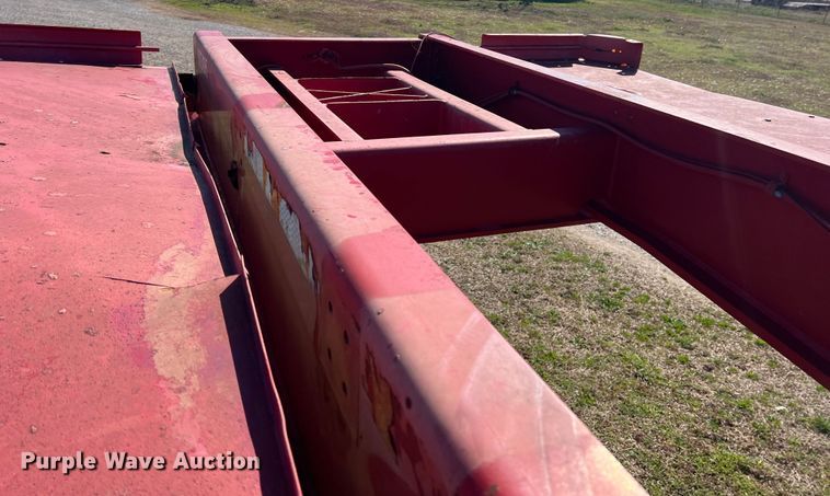 image for item DS2849 2000 Custom  oilfield trailer