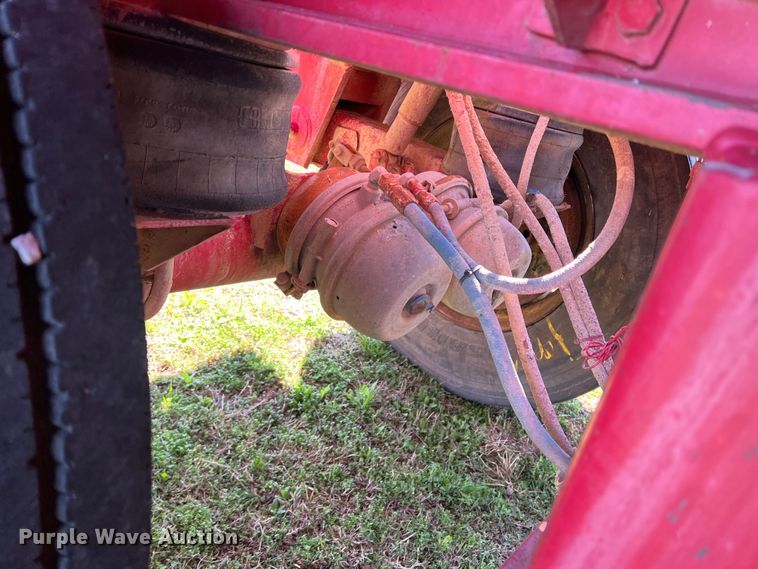 image for item DS2849 2000 Custom  oilfield trailer