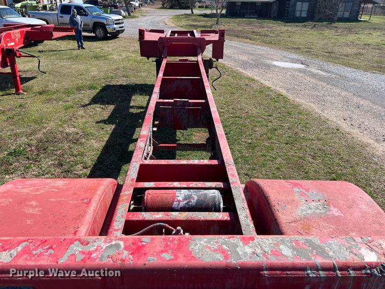 image for item DS2849 2000 Custom  oilfield trailer