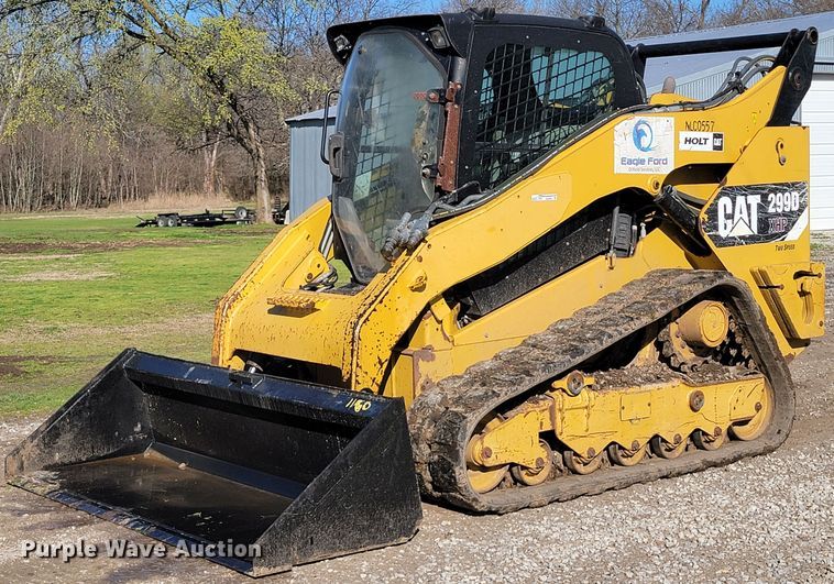 image for item HG9465 2013 Caterpillar 299D XHP  tracked skid steer loader