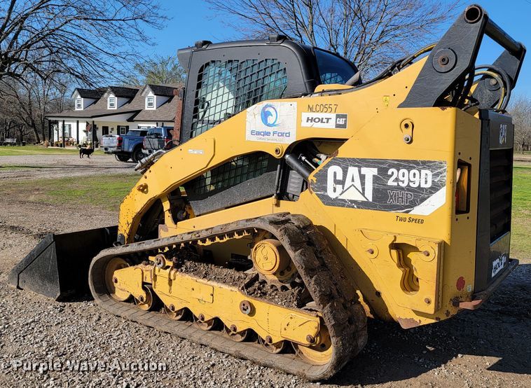image for item HG9465 2013 Caterpillar 299D XHP  tracked skid steer loader