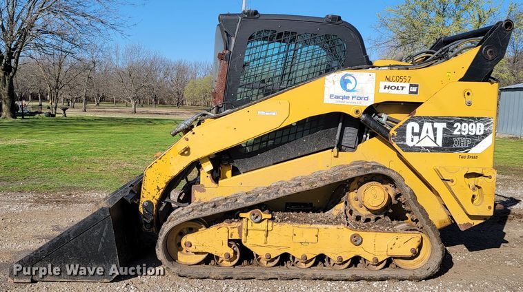 image for item HG9465 2013 Caterpillar 299D XHP  tracked skid steer loader