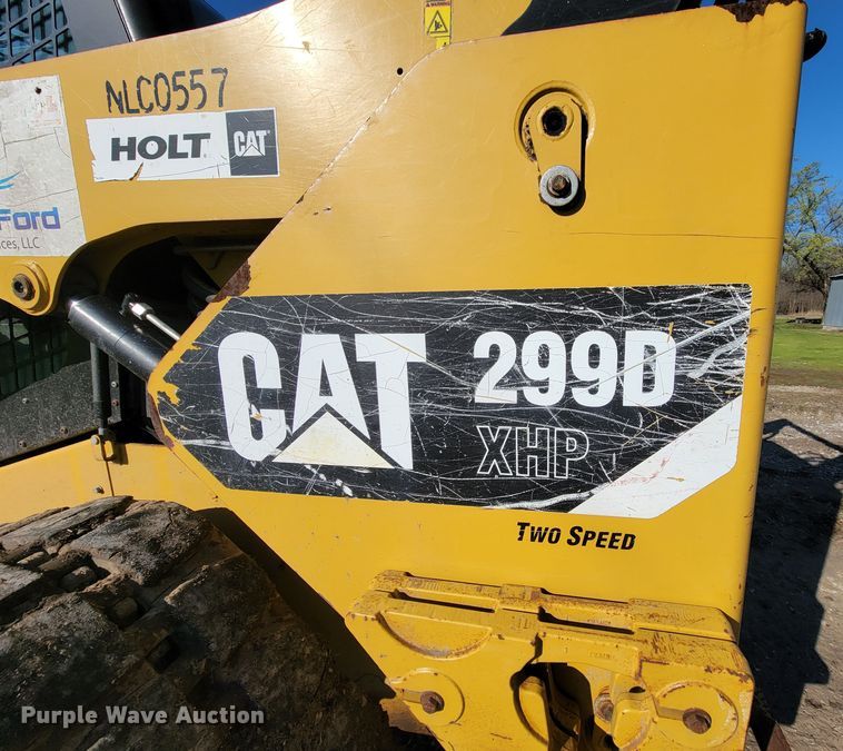 image for item HG9465 2013 Caterpillar 299D XHP  tracked skid steer loader