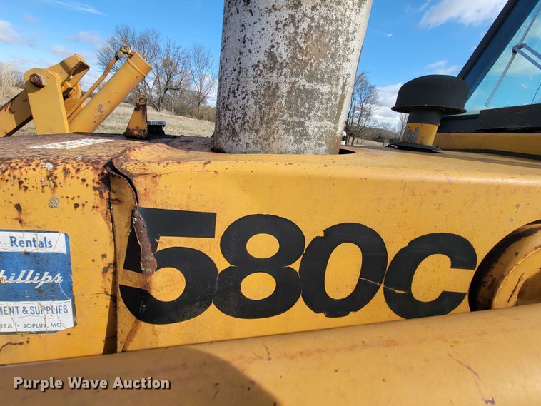 image for item HG9483 Case 580C  backhoe