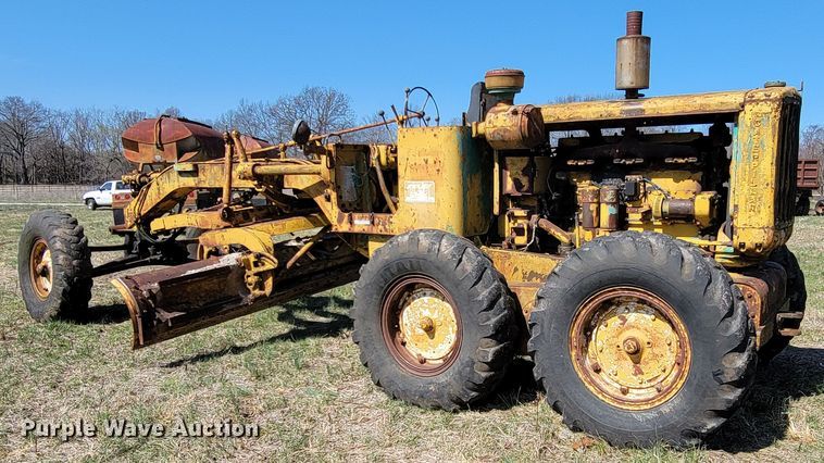 image for item HG9498 1955 Caterpillar 12  rigid frame motor grader