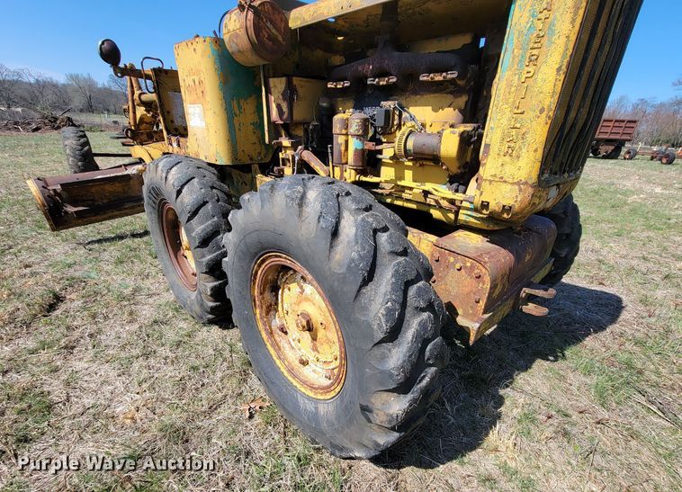 image for item HG9498 1955 Caterpillar 12  rigid frame motor grader
