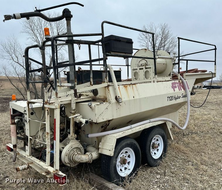 image for item HN9823 Finn T120  hydroseeder
