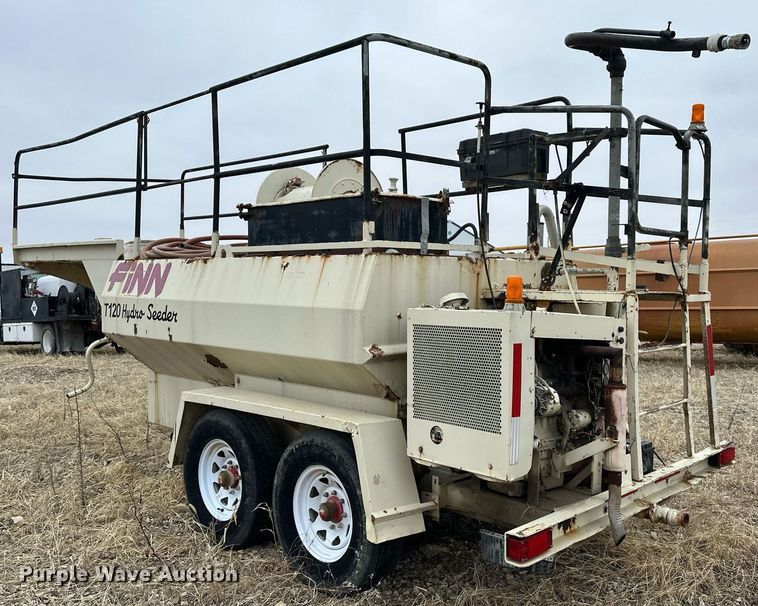 image for item HN9823 Finn T120  hydroseeder