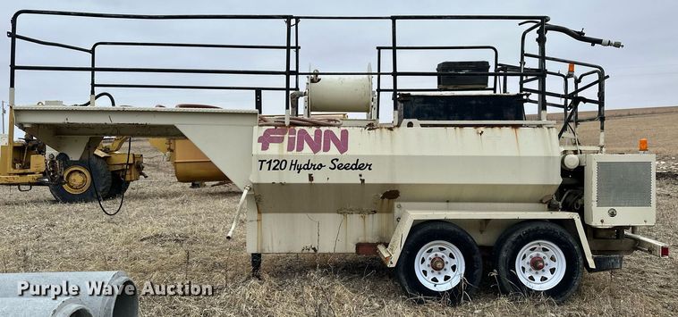 image for item HN9823 Finn T120  hydroseeder