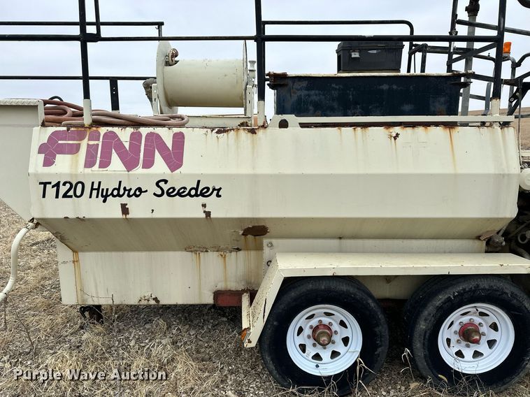 image for item HN9823 Finn T120  hydroseeder