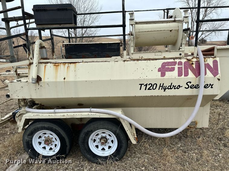 image for item HN9823 Finn T120  hydroseeder