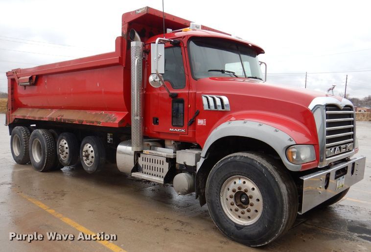 image for item IO9455 2014 Mack Granite  dump truck