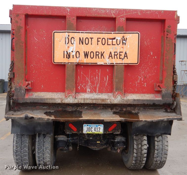 image for item IO9455 2014 Mack Granite  dump truck