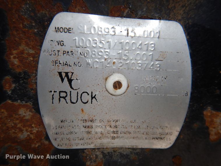 image for item IO9455 2014 Mack Granite  dump truck