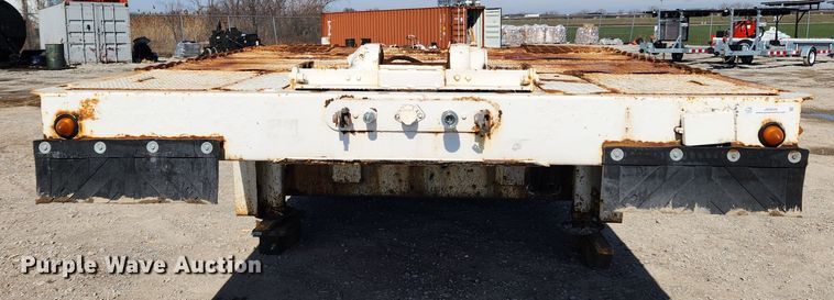 image for item JB9609 2000 Trail King TK70HT-482  drop deck equipment trailer