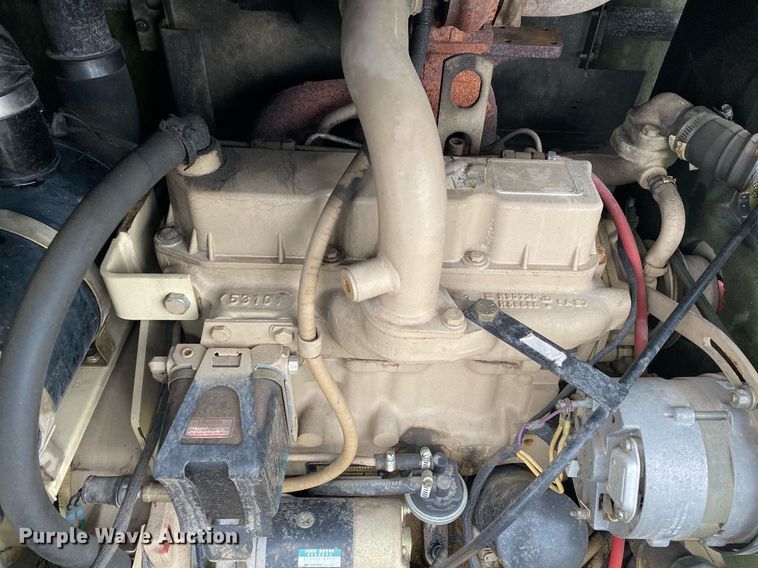 image for item KB9516 1996 Ingersoll Rand P185WJDU  air compressor