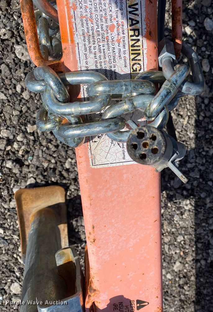 image for item KB9536 2007 Wanco WTSP  arrow board trailer