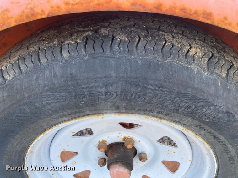 image for item KB9536 2007 Wanco WTSP  arrow board trailer