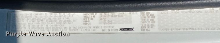 image for item KB9569 2010 Freightliner Business Class M2  utility / service truck