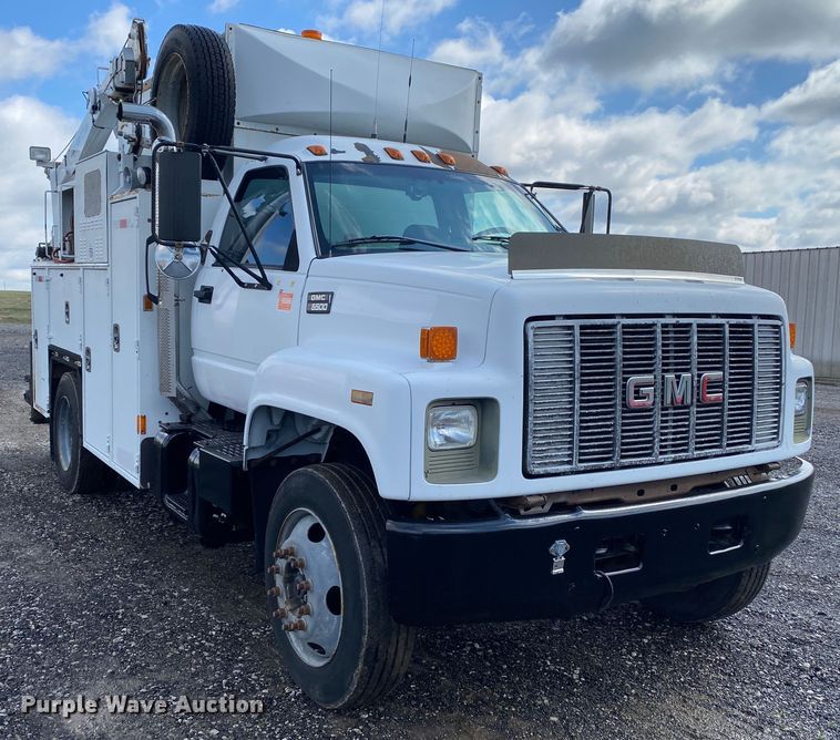 image for item KB9574 1998 GMC C5500  utility / service truck