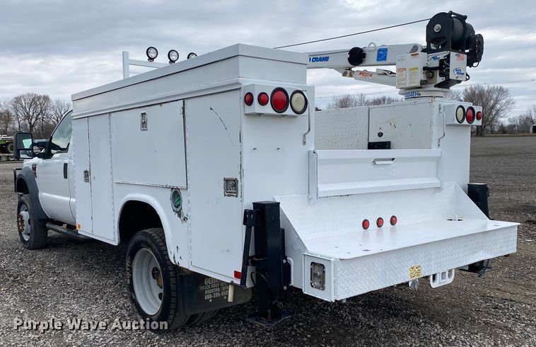 image for item KB9593 2008 Ford F450 Super Duty  utility / service truck