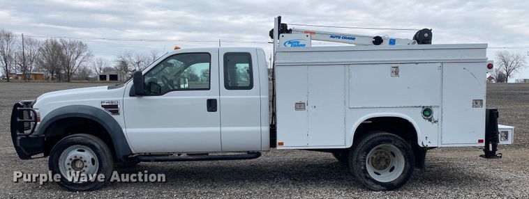image for item KB9593 2008 Ford F450 Super Duty  utility / service truck