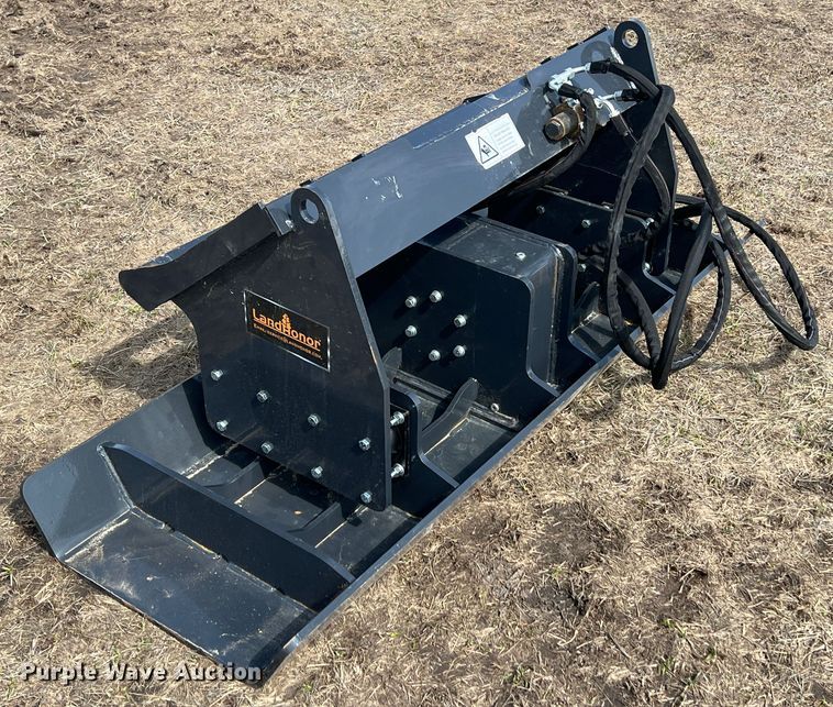 image for item KR9442 Land Honor  skid steer soil compactor