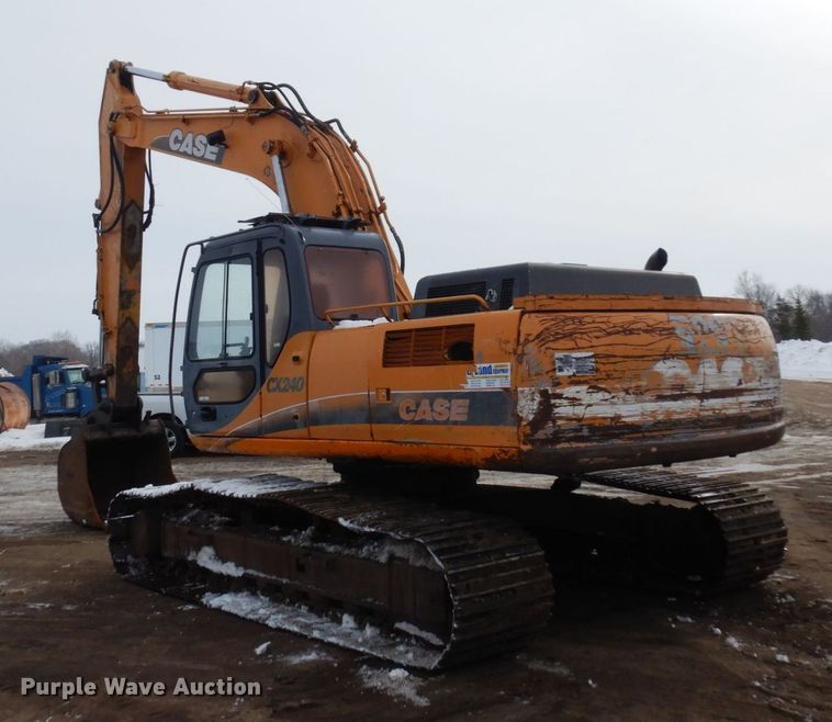 image for item KU9856 2003 Case CX240  excavator