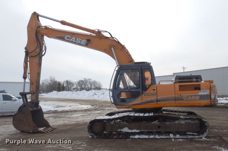 image for item KU9856 2003 Case CX240  excavator