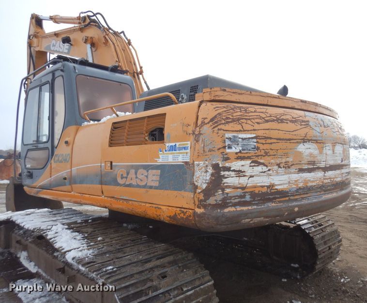 image for item KU9856 2003 Case CX240  excavator