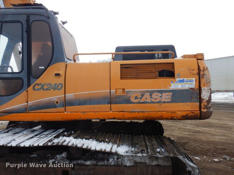 image for item KU9856 2003 Case CX240  excavator