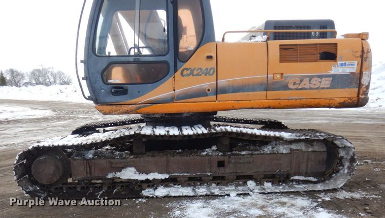 image for item KU9856 2003 Case CX240  excavator