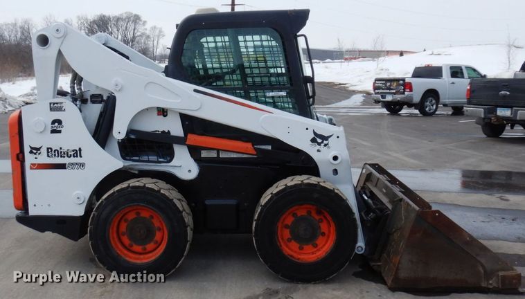 image for item KU9857 2012 Bobcat S770  skid steer loader