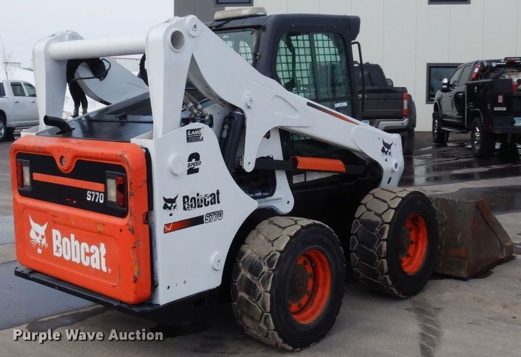 image for item KU9857 2012 Bobcat S770  skid steer loader