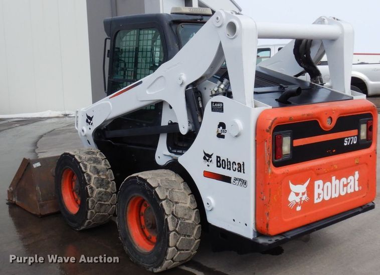image for item KU9857 2012 Bobcat S770  skid steer loader