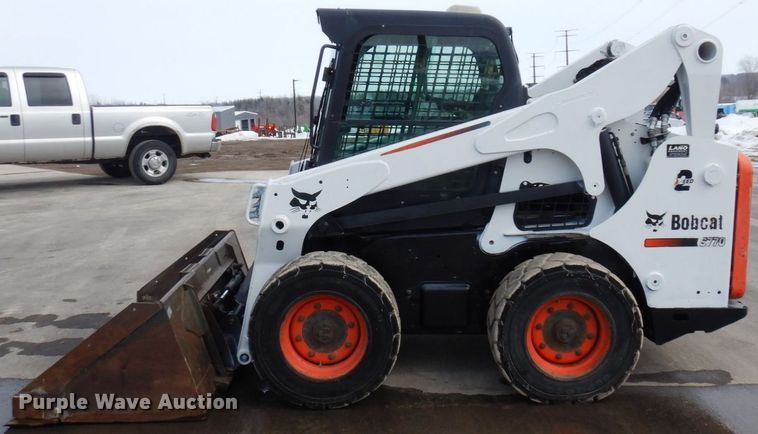 image for item KU9857 2012 Bobcat S770  skid steer loader