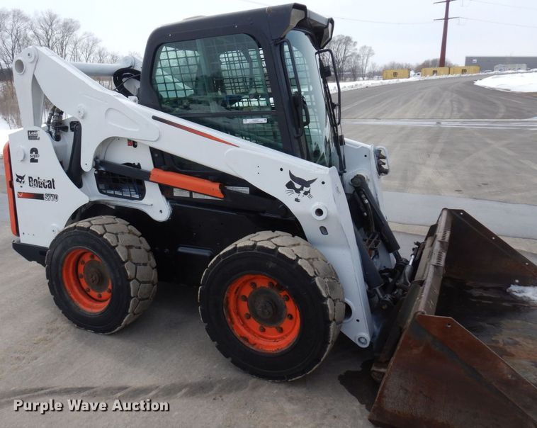 image for item KU9857 2012 Bobcat S770  skid steer loader