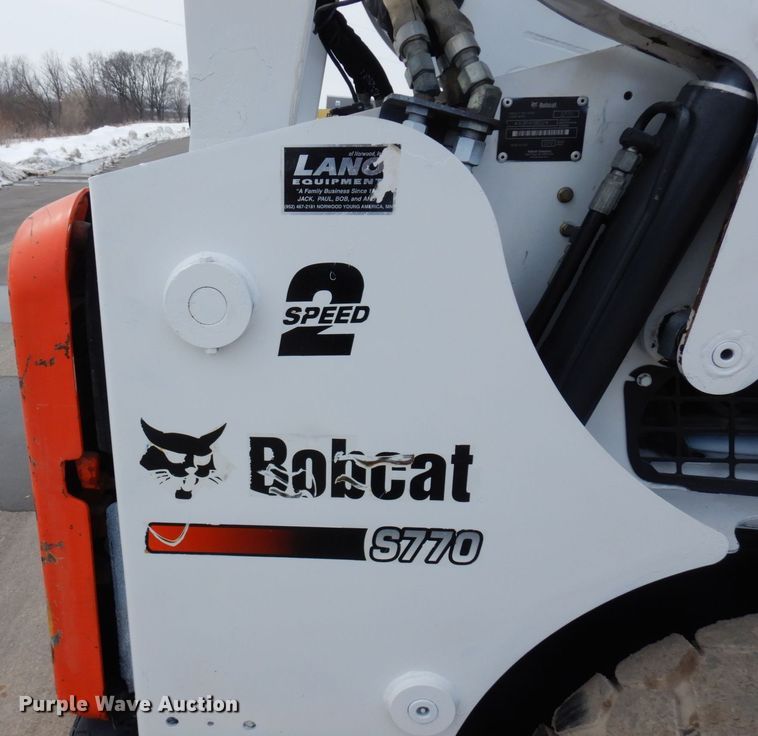 image for item KU9857 2012 Bobcat S770  skid steer loader