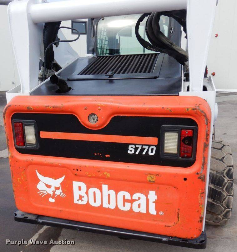 image for item KU9857 2012 Bobcat S770  skid steer loader