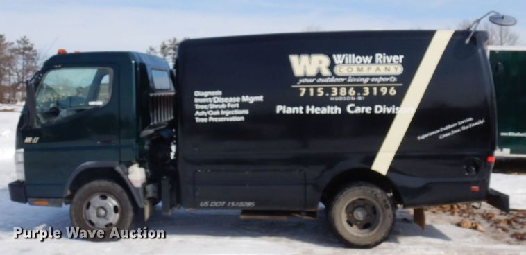 image for item KU9859 2007 Mitsubishi Fuso FE140  sprayer truck