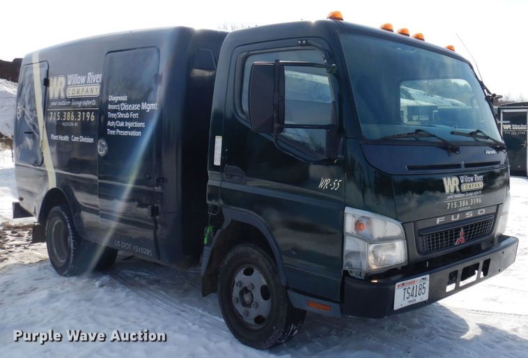 image for item KU9859 2007 Mitsubishi Fuso FE140  sprayer truck