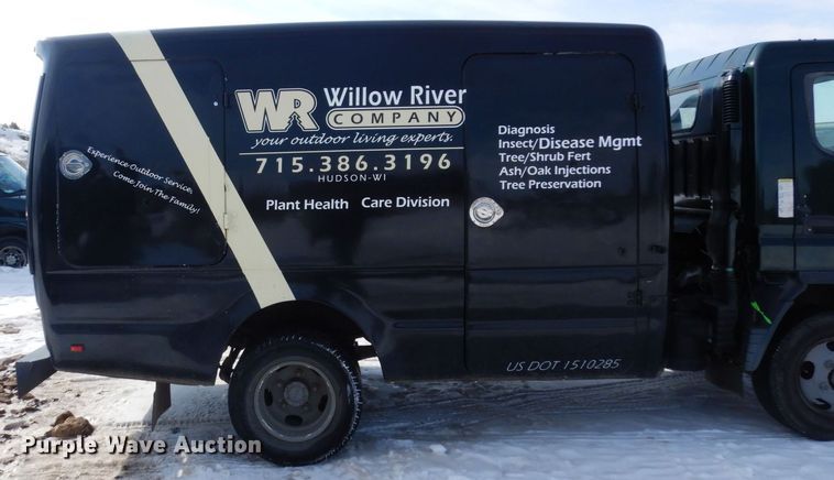 image for item KU9859 2007 Mitsubishi Fuso FE140  sprayer truck